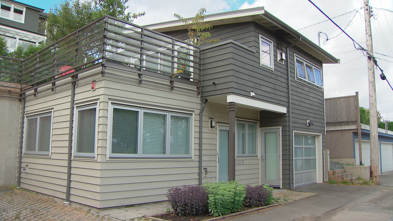 Une maison d'allée à Vancouver