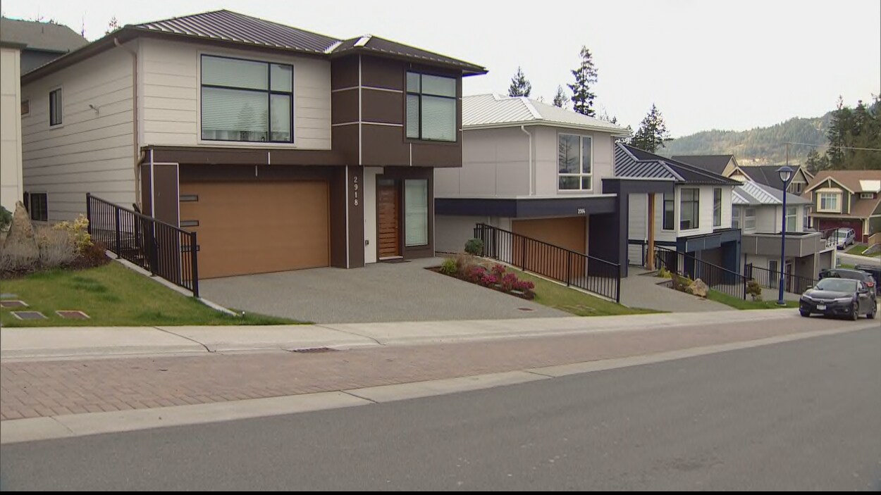 Des résidences à Langford, en banlieue de Victoria Des résidences à Langford, en banlieue de Victoria