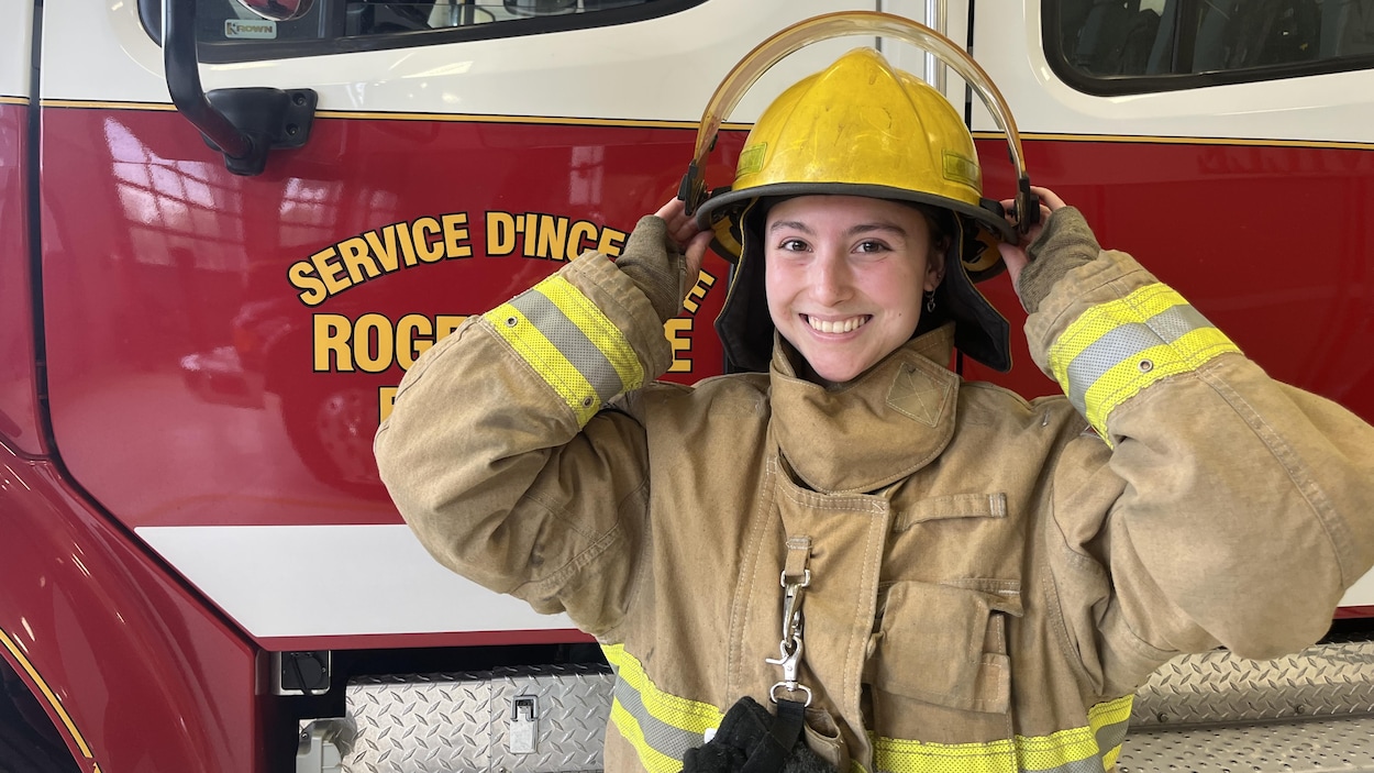 Toujours prête, une jeune pompière de Rogersville veut protéger sa communauté