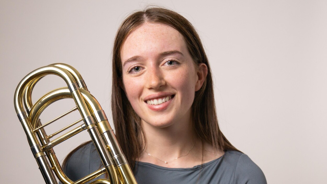 La tromboniste basse Malena Lorenson à l’honneur à Red Deer