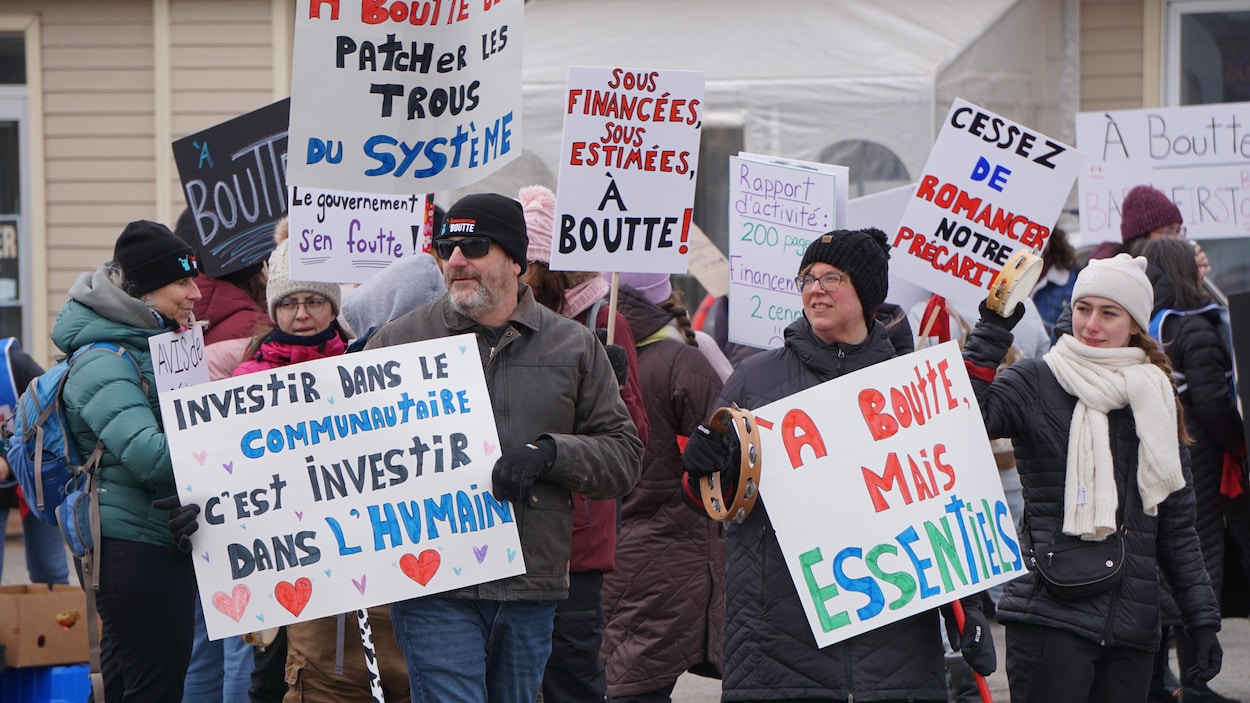 Le communautaire gaspésien maintient la pression