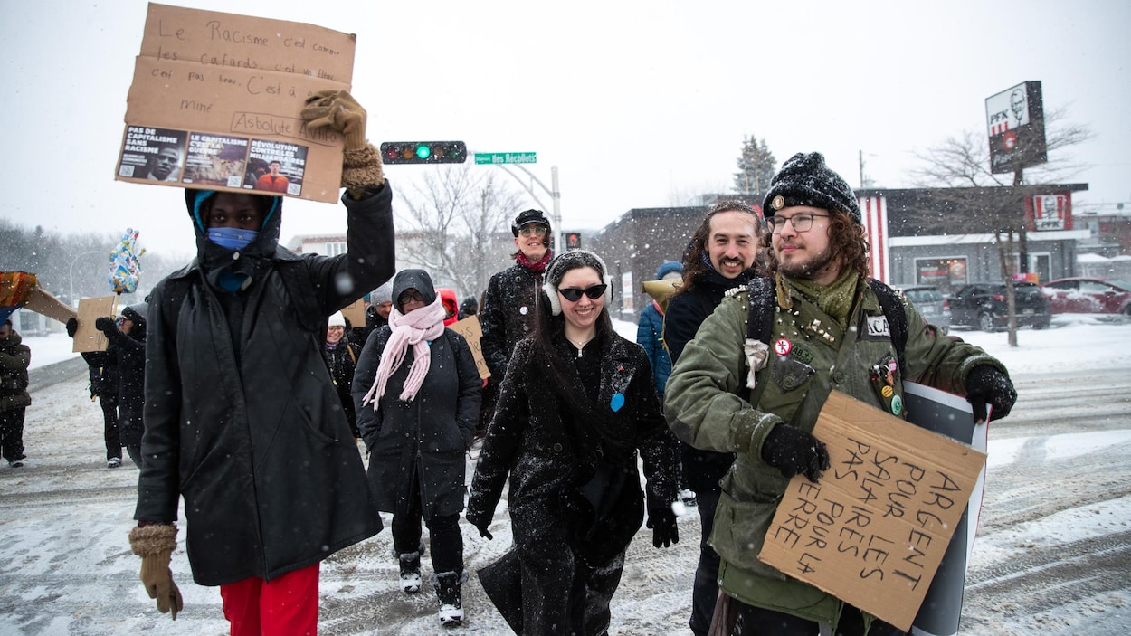 Marche contre le racisme à Trois-Rivières