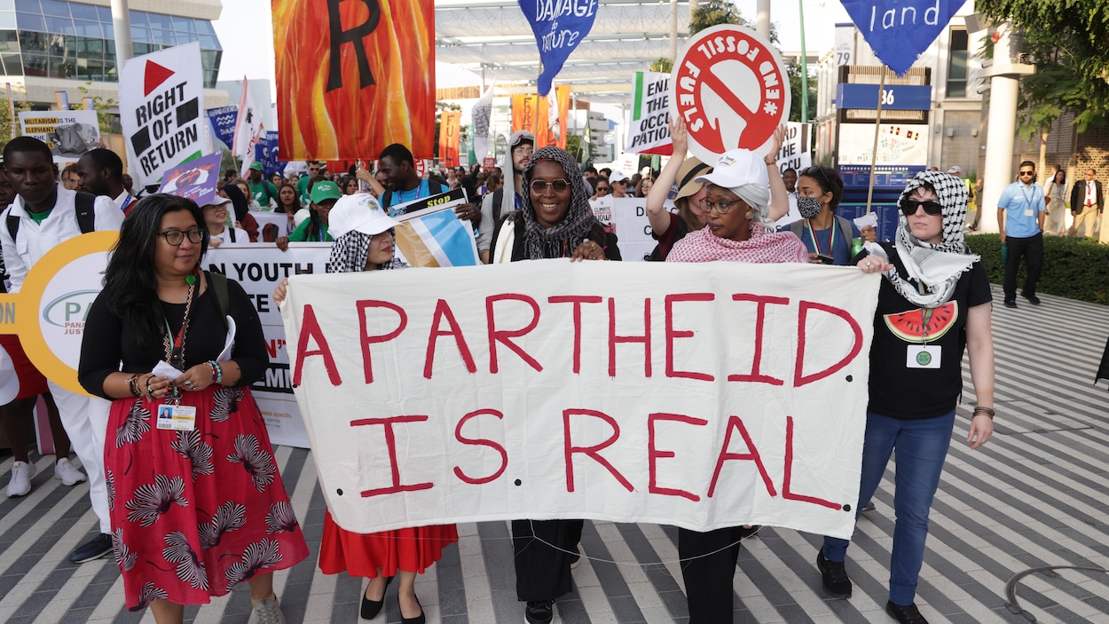 Conferência da ONU sobre Mudanças Climáticas (COP28): Manifestantes sob forte vigilância lutam para fazer ouvir suas vozes |  COP28: Cimeira do Clima no Dubai
