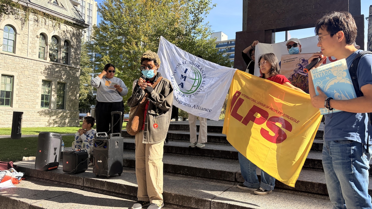 Des manifestants réclament une plus grande justice pour les immigrants