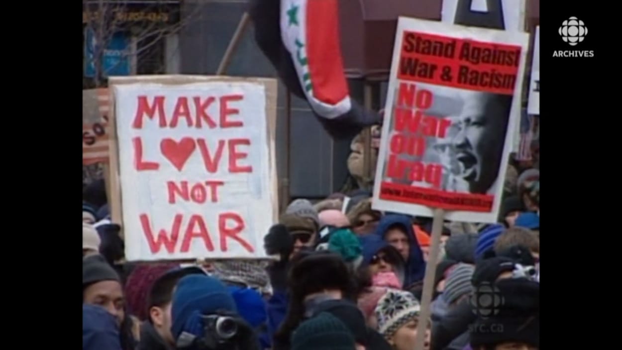 En 2003, l’Occident se mobilisait pour la Journée internationale contre