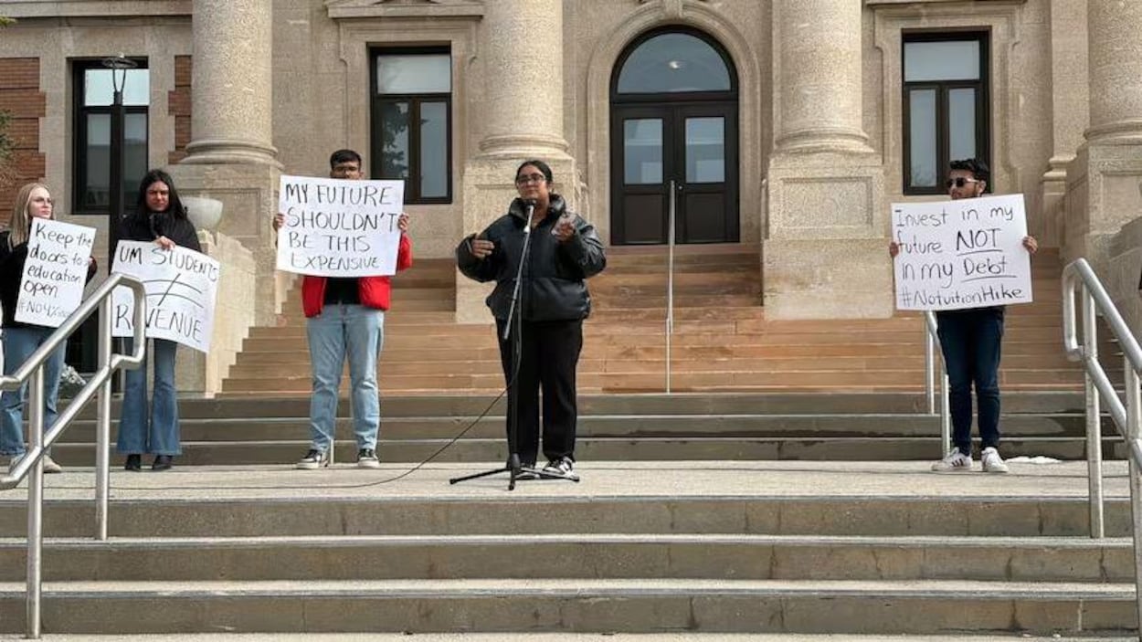 Les étudiants de l’U. du Manitoba s’opposent à une hausse possible des frais de scolarité