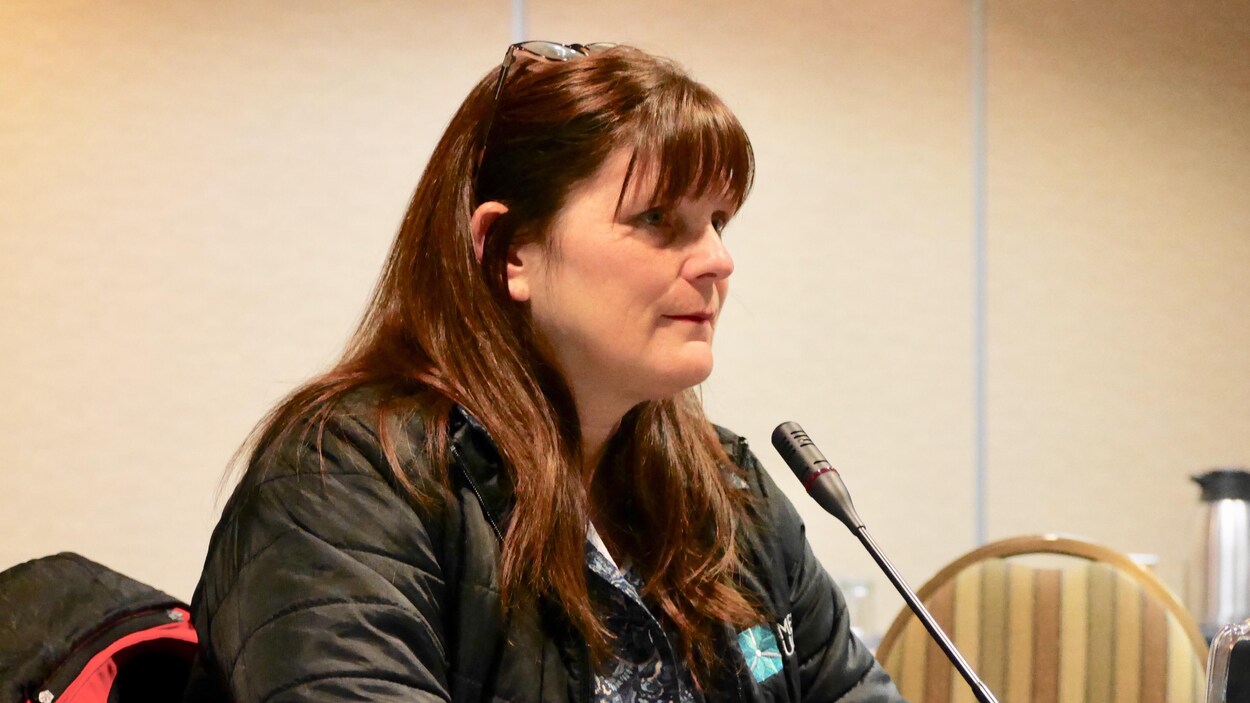 Manon Jeannotte, chef des Mi'gmaq de Gespeg.