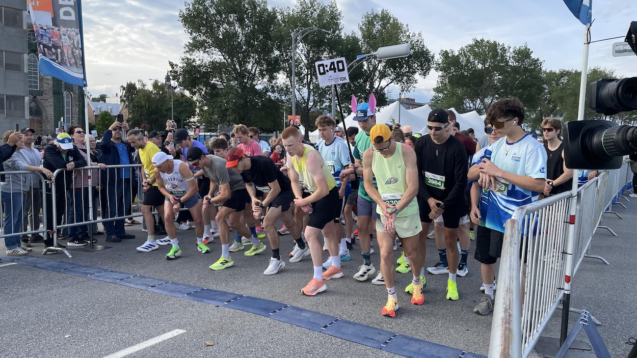 Des milliers de coureurs à Rimouski