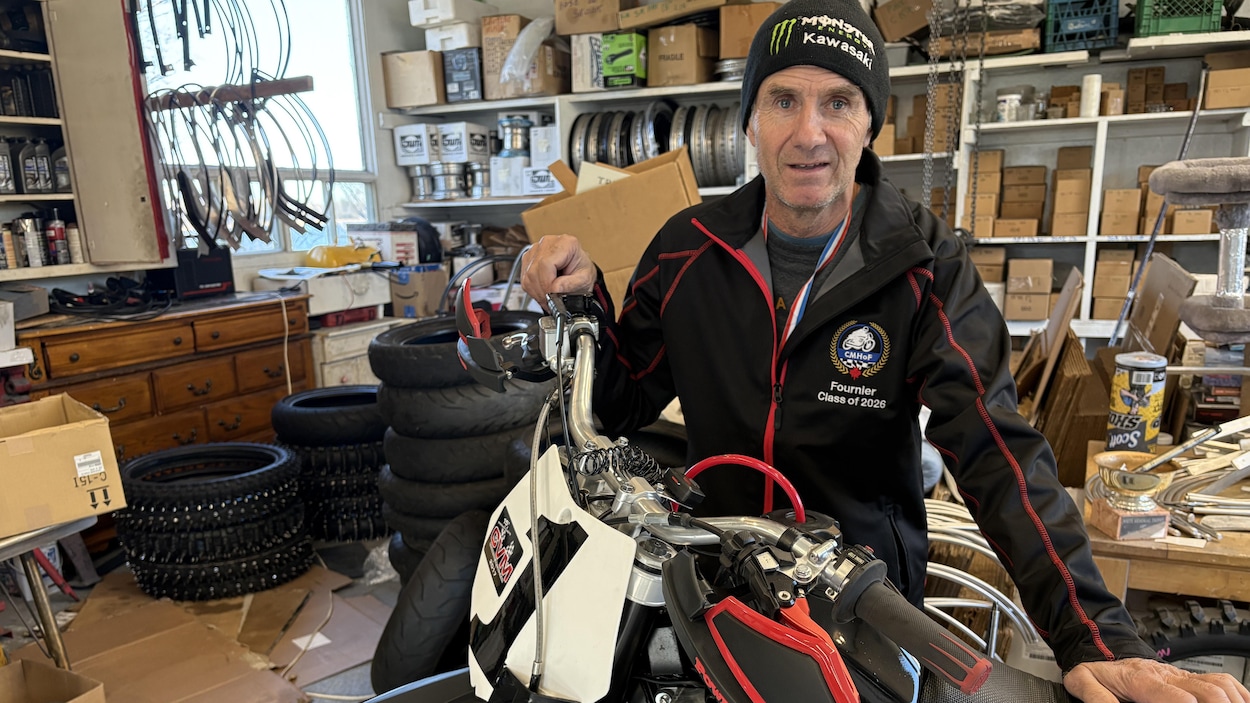 Le Valdorien Marcel Fournier parmi les immortels de la moto au Canada