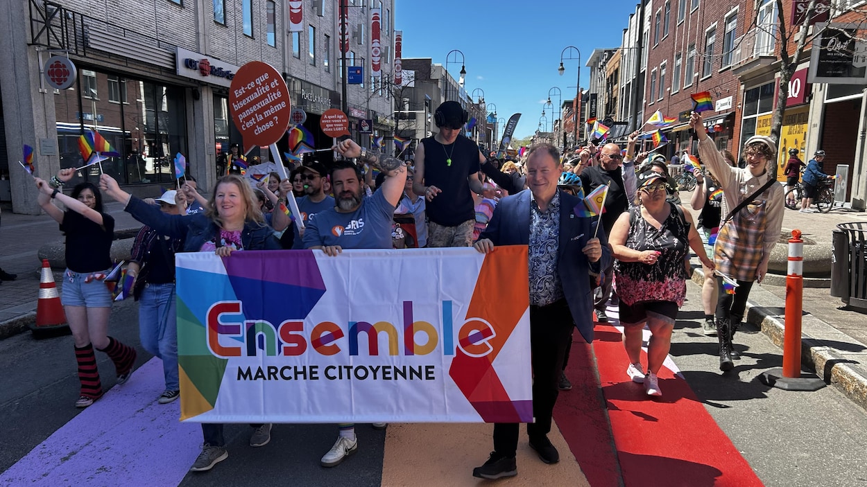 Une marche pour les droits des communautés LGBTQ+ à Trois-Rivières