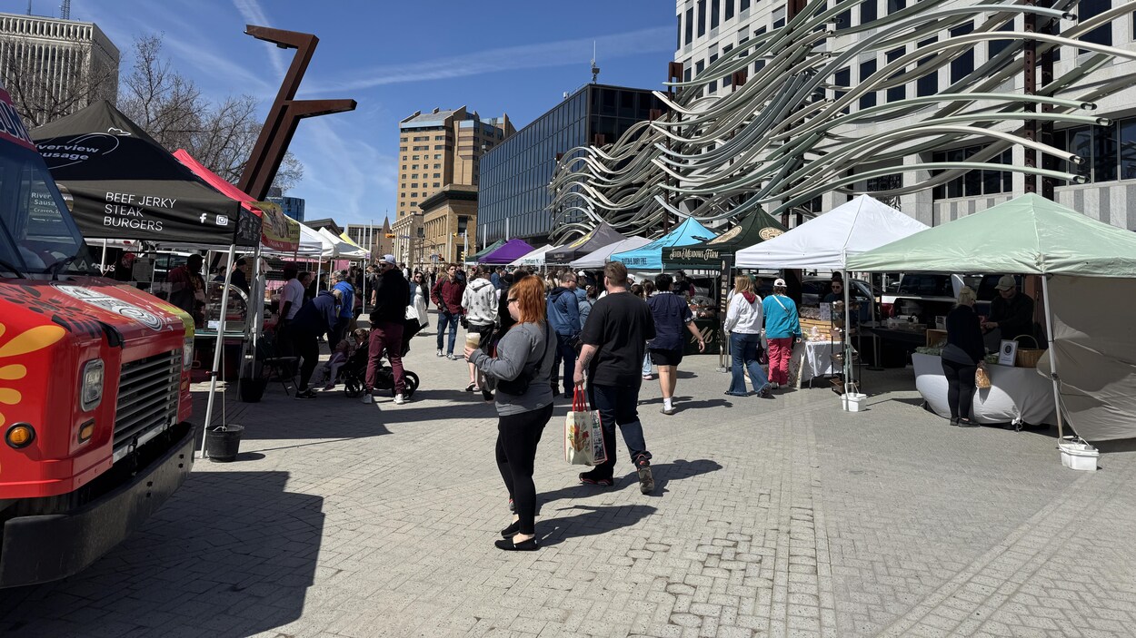 Le Marché des fermiers de Regina de retour au centre-ville
