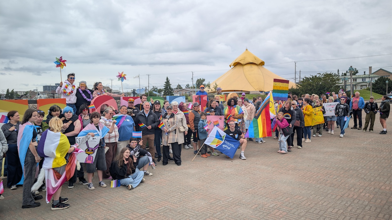 La Fierté a marché sur le Vieux-Quai de Sept-Îles