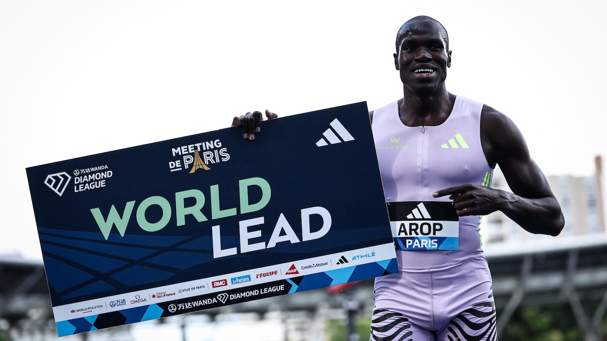 Marco Arop et Sarah Mitton triomphent à la Diamond League de Paris