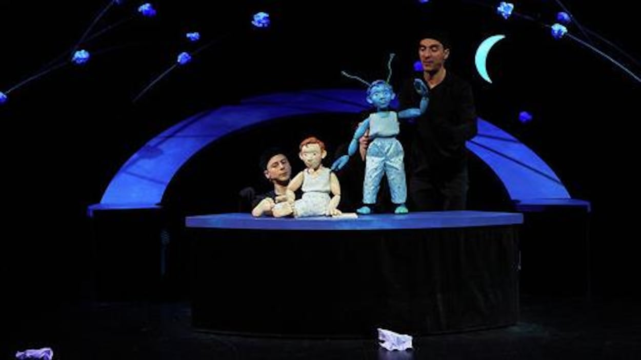 Les Gros Becs présente la pièce Marco Bleu jusqu'au 6 mars 2019.