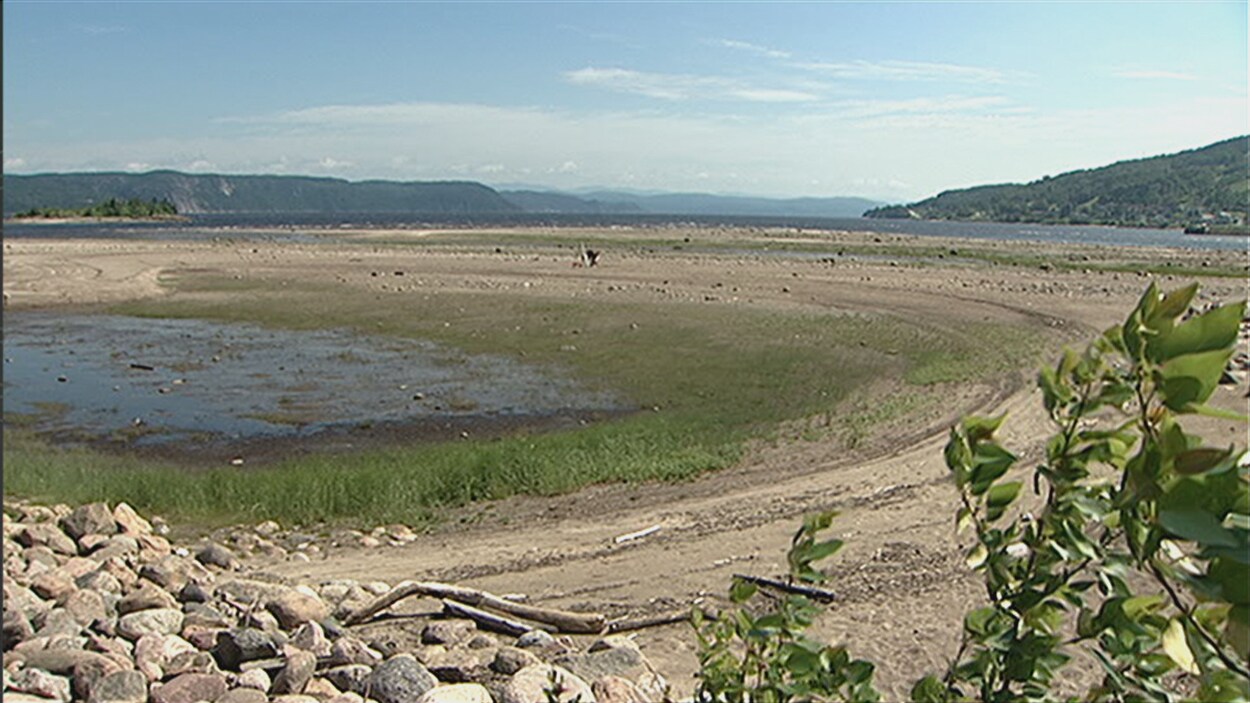 La Baie des Ha! Ha! à marée basse. La Baie des Ha! Ha! à marée basse.