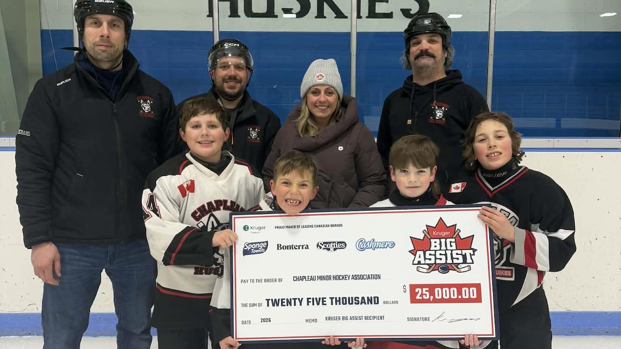 25 000 $ pour rendre le hockey plus accessible à Chapleau