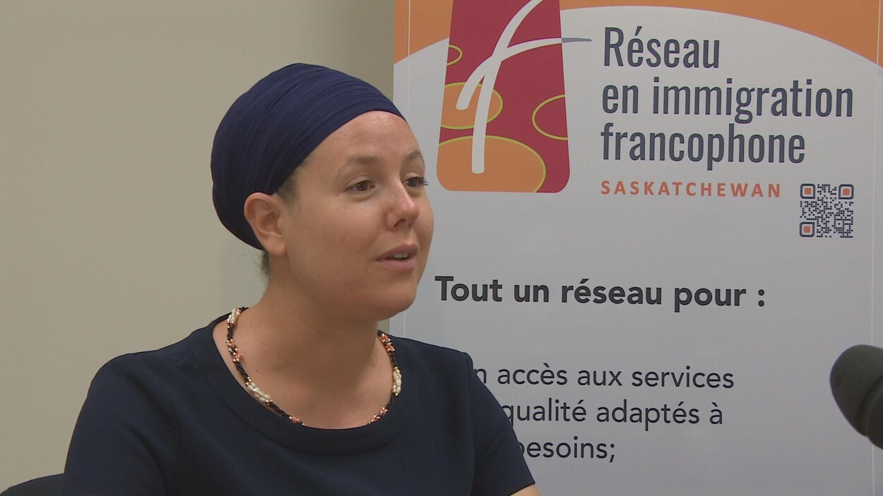 La nouvelle coordonnatrice du Réseau en immigration francophone de la Saskatchewan, Marie Galophe. La nouvelle coordonnatrice du Réseau en immigration francophone de la Saskatchewan, Marie Galophe.