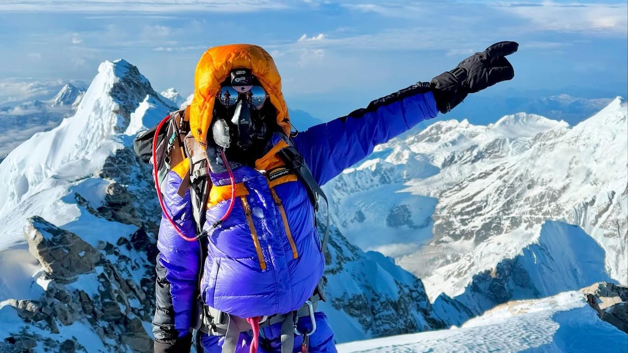 Elle devient la première Québécoise à grimper la 3e plus haute montagne