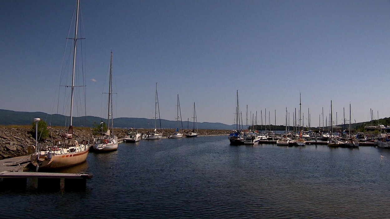 La marina de Gaspé La marina de Gaspé
