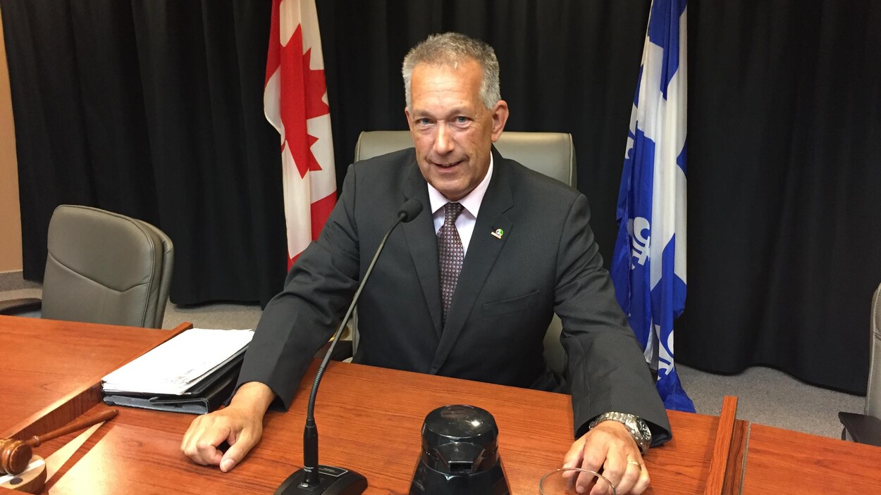 Le maire de Rouyn-Noranda, Mario Provencher Le maire de Rouyn-Noranda, Mario Provencher