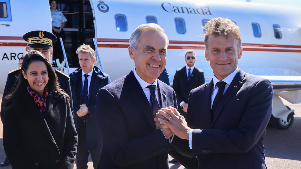 Carney rencontre Macron à Saint-Pierre-et-Miquelon sous le signe de l’unité