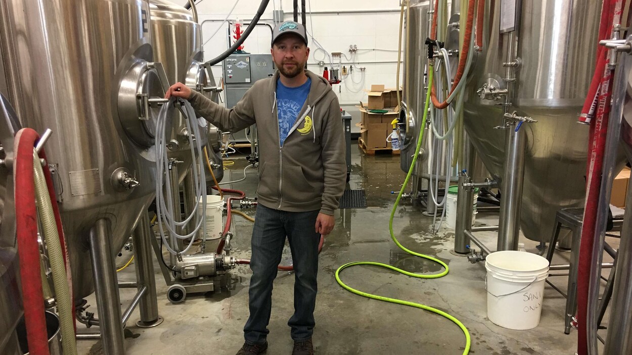 Marko Marjanovic est le copropriétaire de Winterlong Brewing Co. à Whitehorse