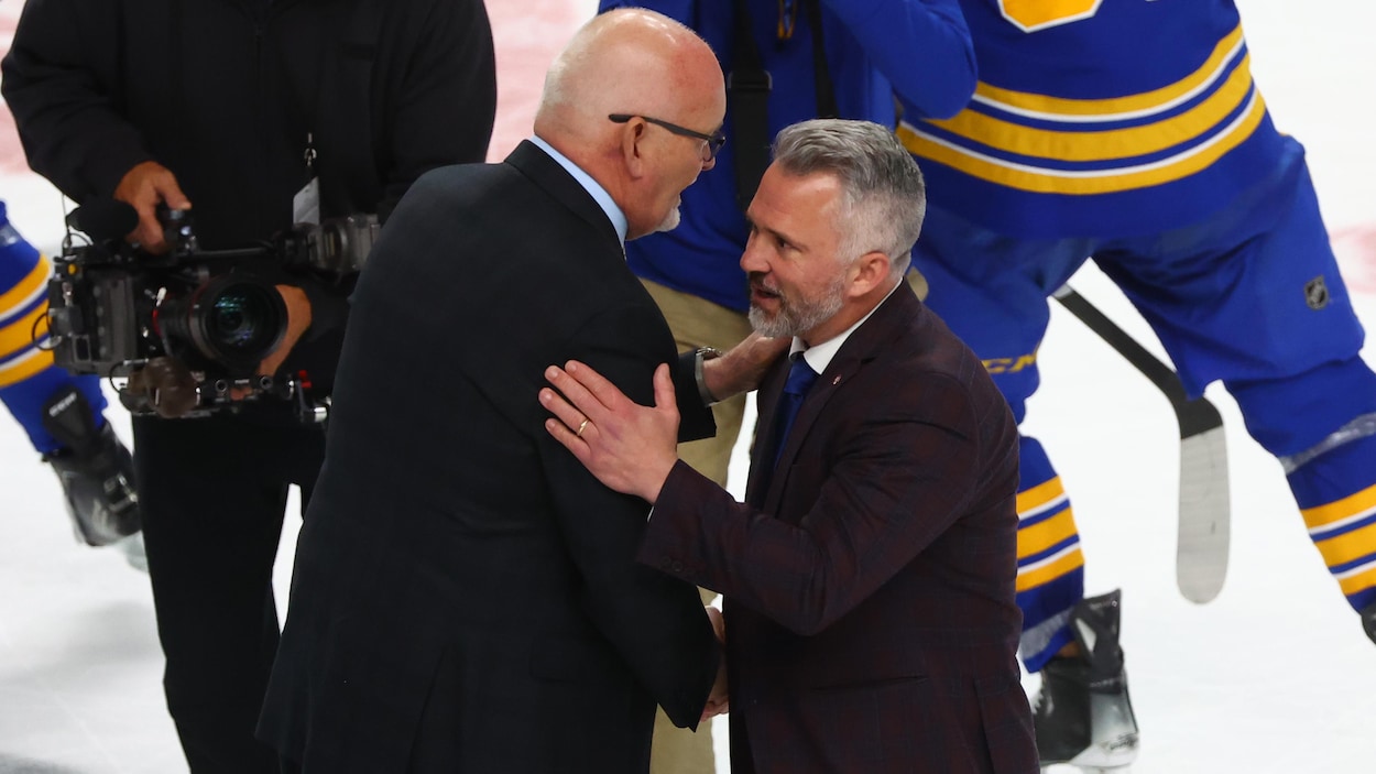 Les courbes de Lindy Ruff contre la rapide de Martin St-Louis