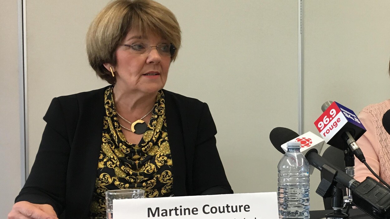 La PDG du CIUSSS, Martine Couture La PDG du CIUSSS, Martine Couture