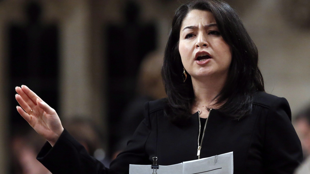 La ministre de la Condition féminine, Maryam Monsef La ministre de la Condition féminine, Maryam Monsef