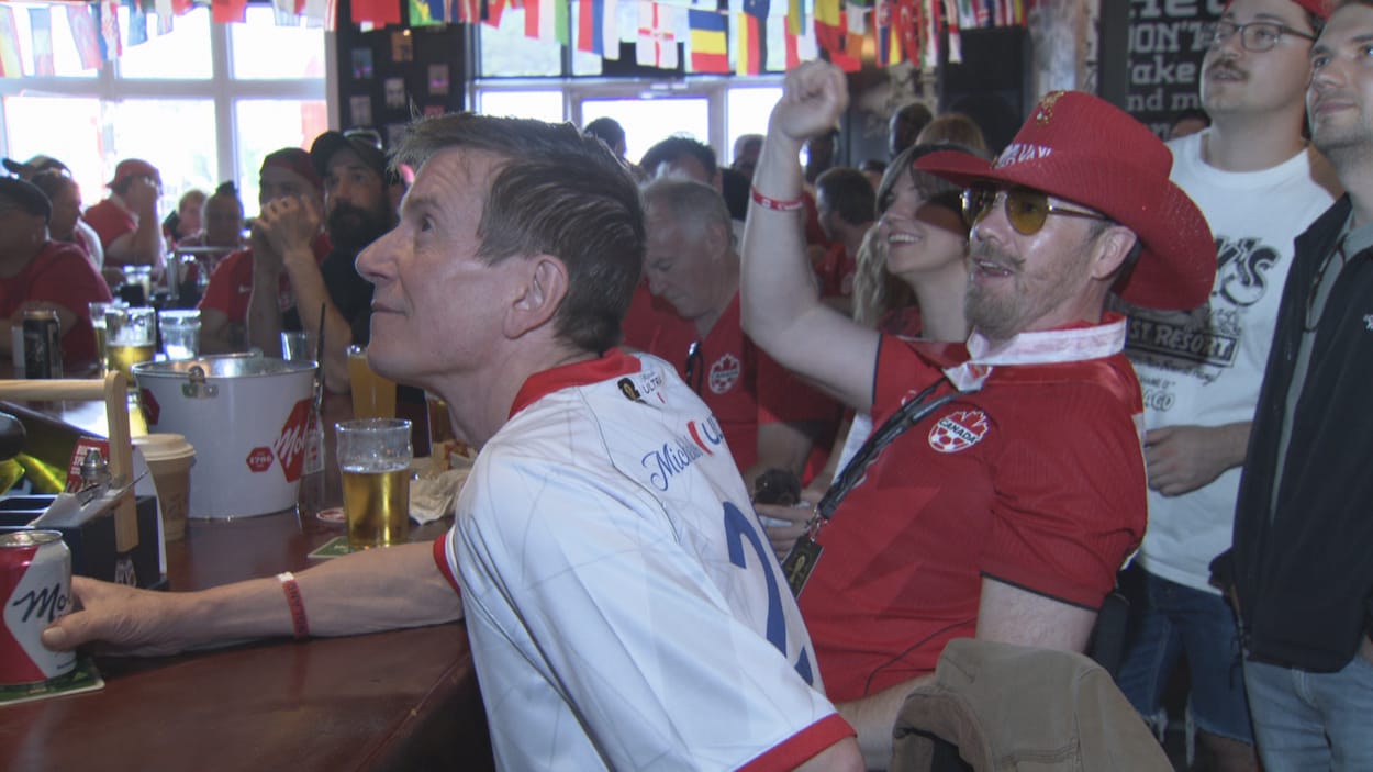 À Regina, les partisans réunis pour le match Canada-Maroc