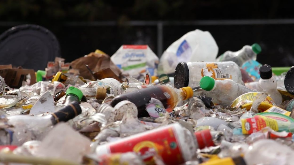 Des matières recyclables