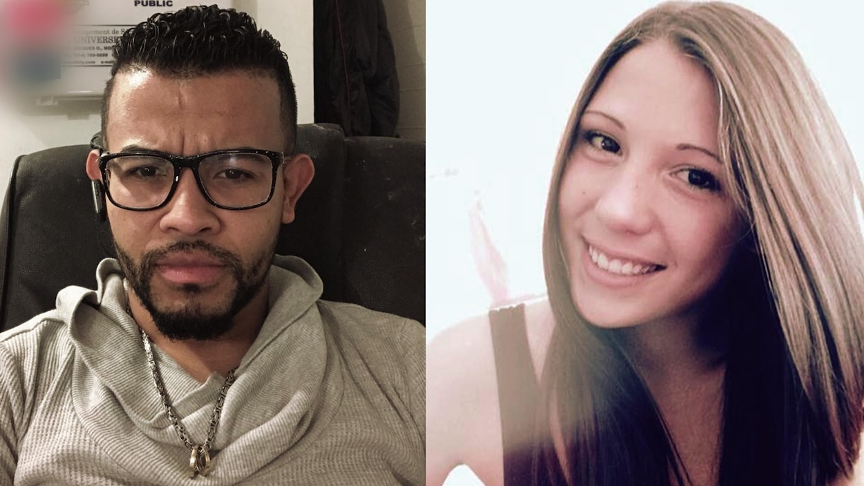 Photos tirées des profils Facebook de Mauricio Peralta Severino et Noémie Morin