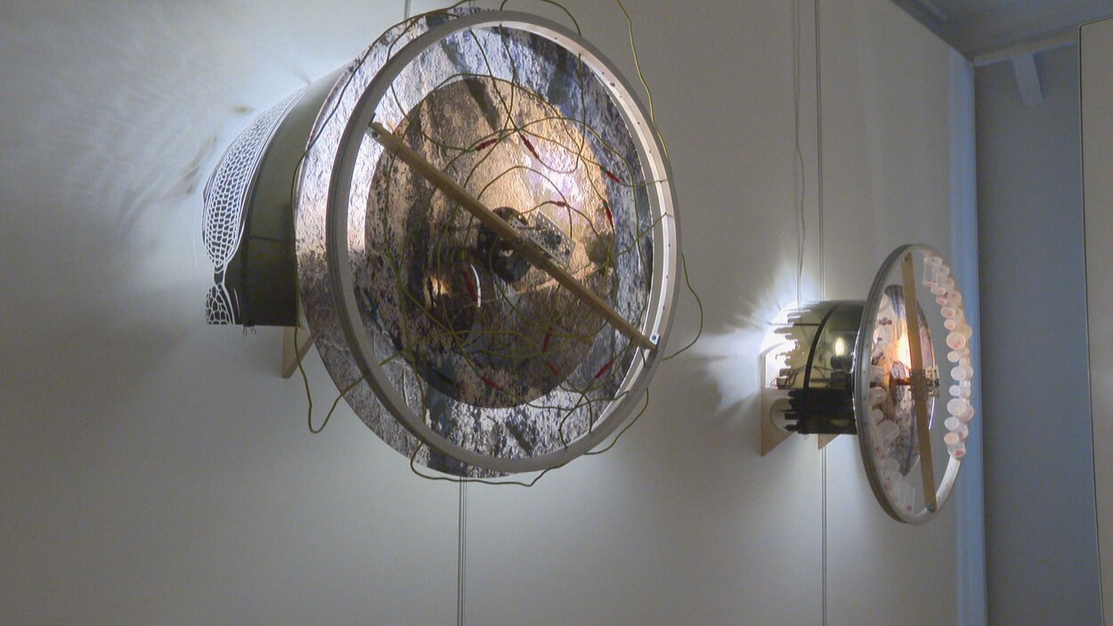 【一点物】 Mecaniques Celestes イデー　idee Mécanique céleste, une exposition de Diane Landry | Radio-Canada