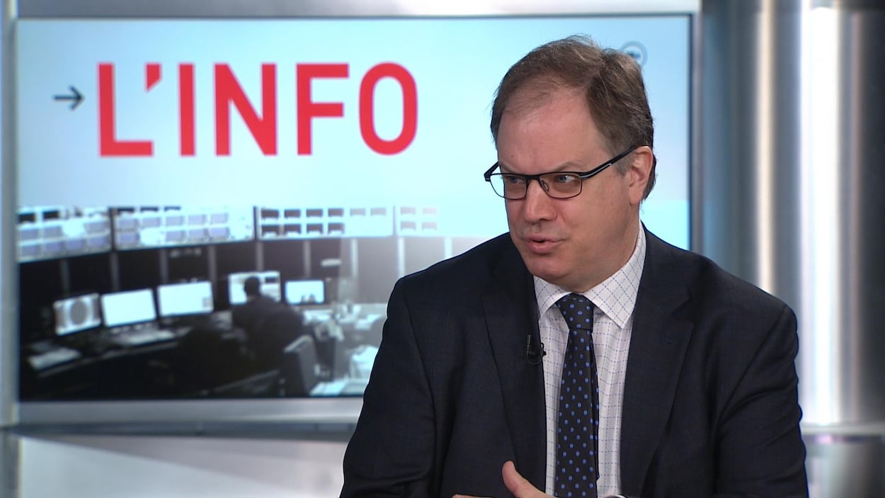 Le président de la FPJQ, Stéphane Giroux.