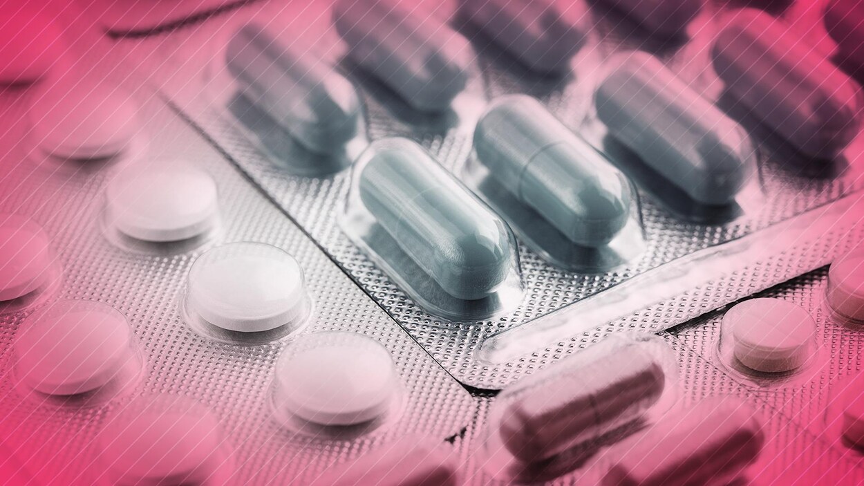 Une photo générique de médicaments.