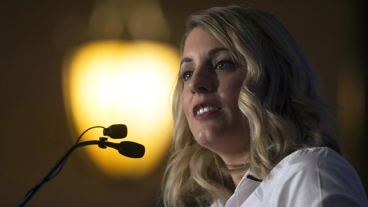 La ministre du Patrimoine canadien, Mélanie Joly La ministre du Patrimoine canadien, Mélanie Joly