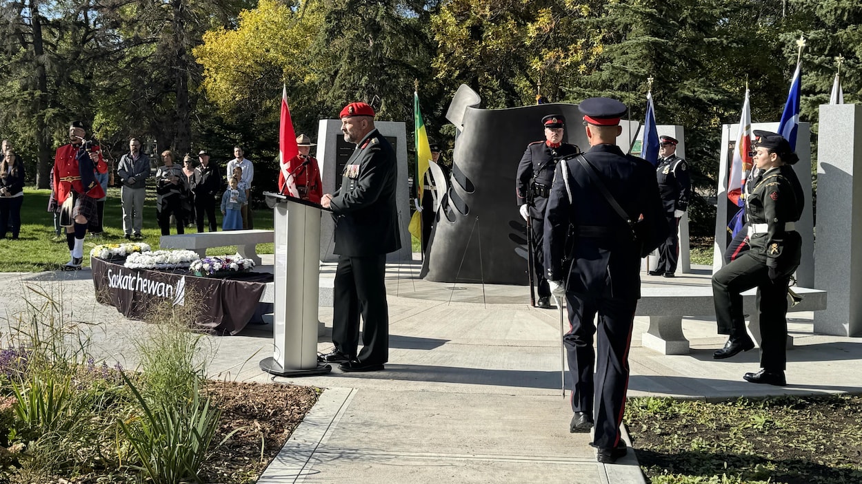 La Saskatchewan inaugure un mémorial pour les personnes mortes en devoir