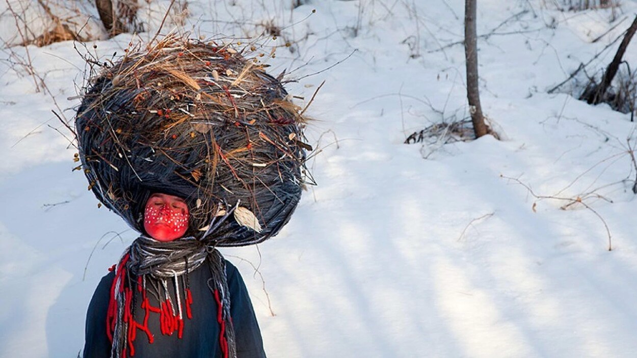 Meryl McMaster, Dream Catcher de la série « Wanderings », 2015, épreuve à développement chromogène.