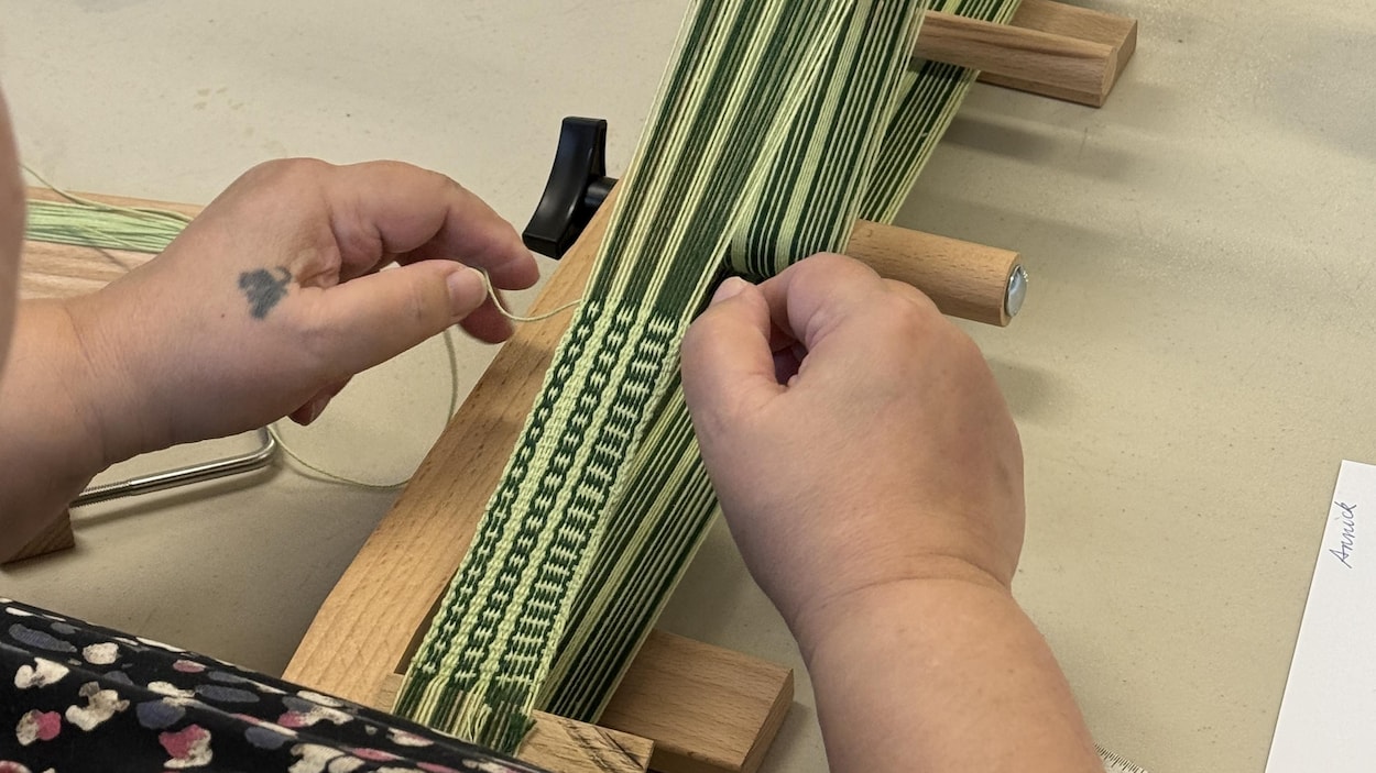 Le tissage, un métier qui prend du galon