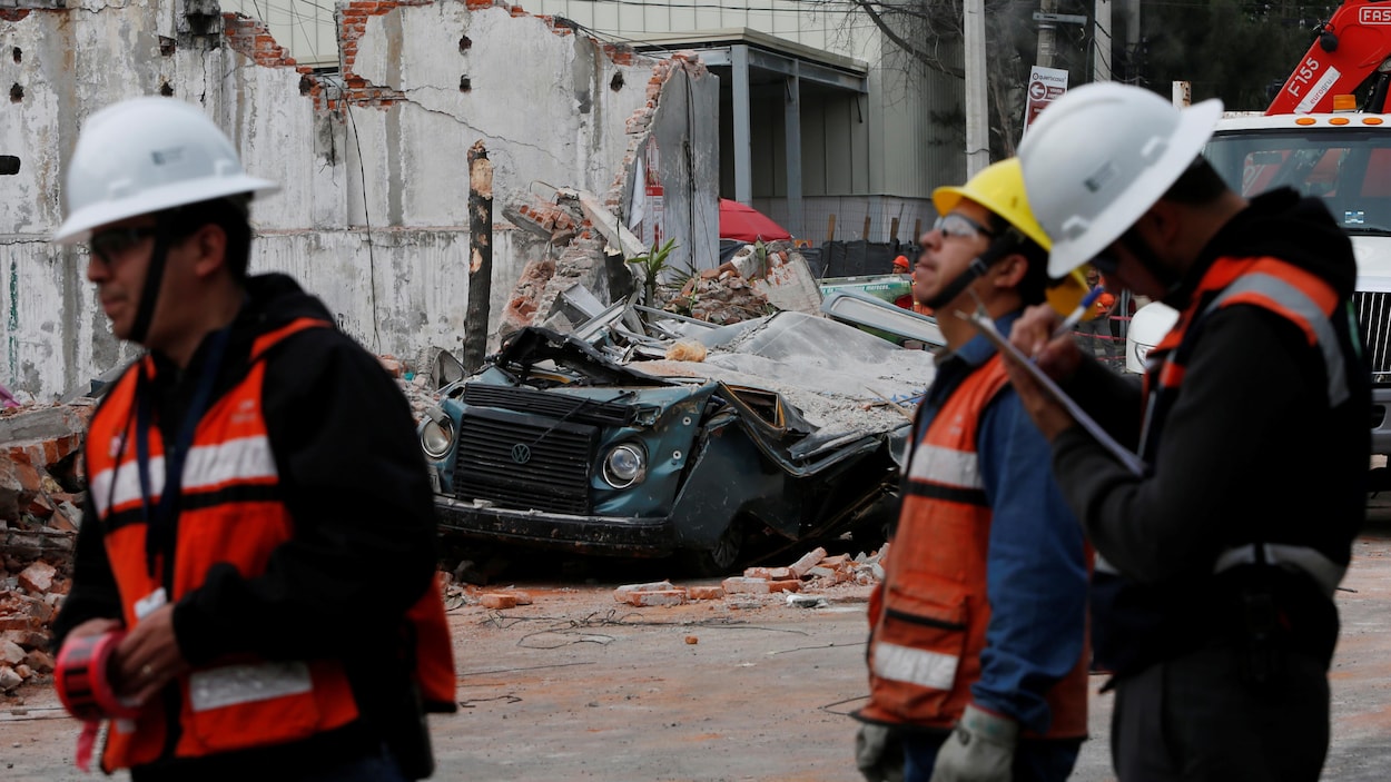 Un puissant tremblement de terre fait au moins 65 morts au Mexique