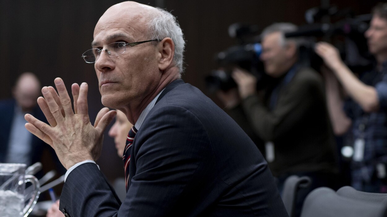 Le greffier du Conseil privé Michael Wernick avant de comparaître devant le Comité permanent de la justice et des droits de la personne sur l'affaire SNC-Lavalin, sur la colline du Parlement à Ottawa, le mercredi 6 mars 2019.