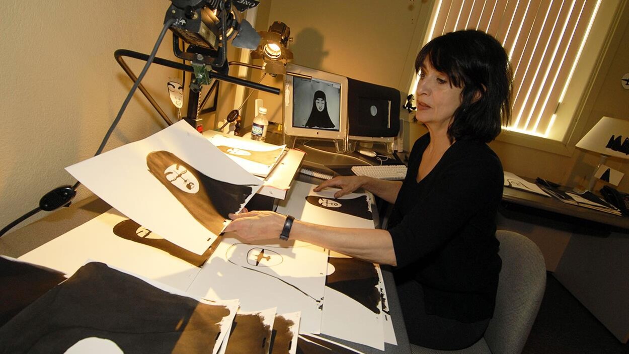 La cinéaste d'animation Michèle Cournoyer