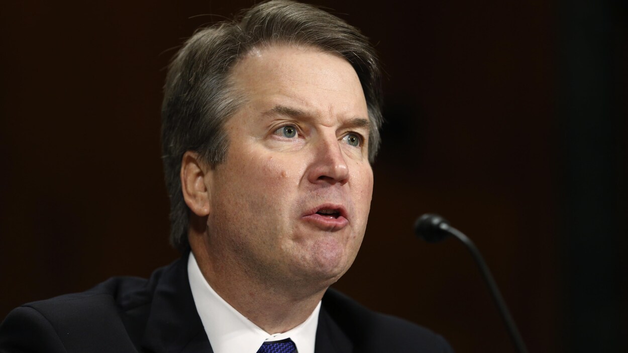 Brett Kavanaugh au micro