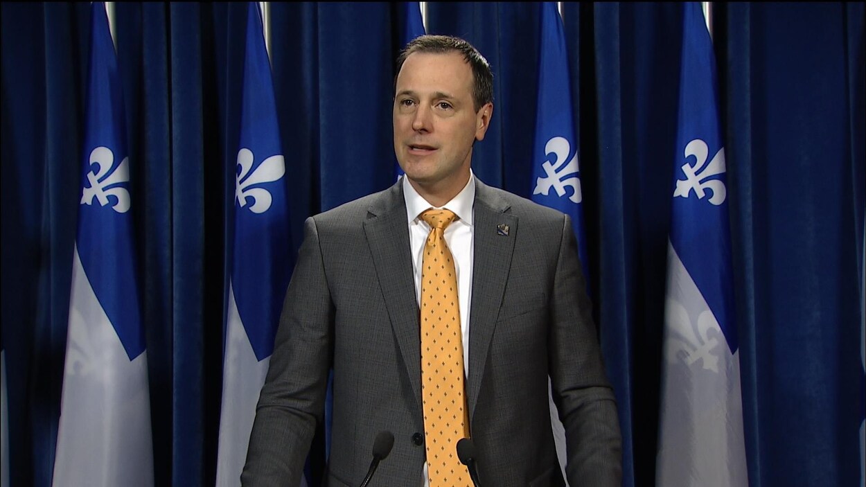 Le ministre de l'Éducation, Jean-François Roberge