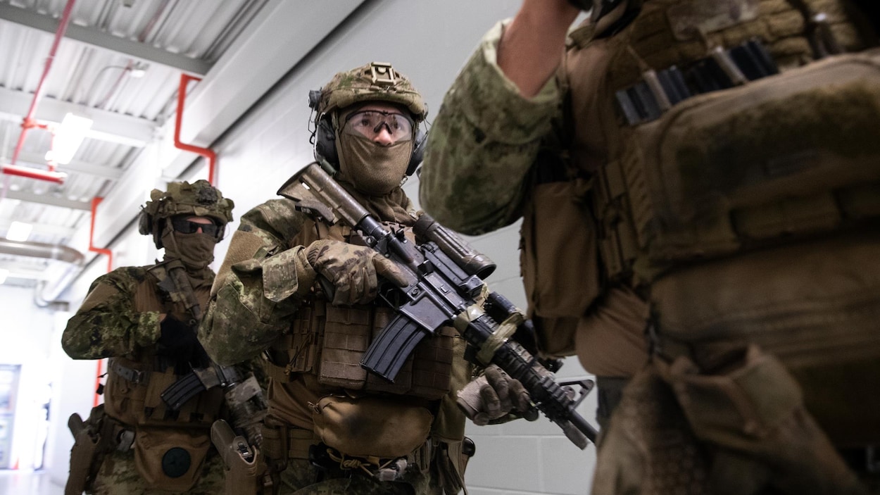 Trois-Rivières devient le terrain d’exercice de militaires