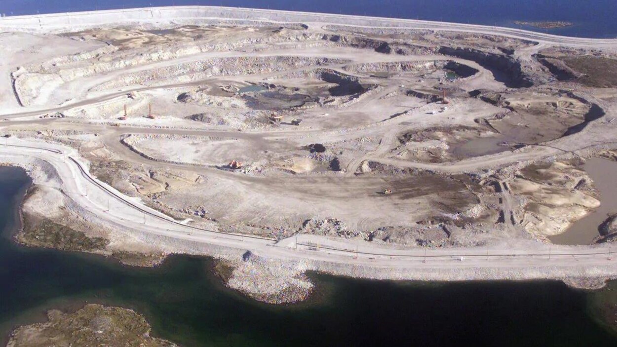 Une mine de diamant dans les T.N.-O.