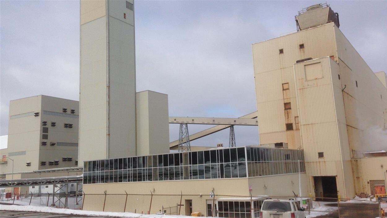 L'ancienne mine de Penobsquis qui a fermé en décembre 2015.