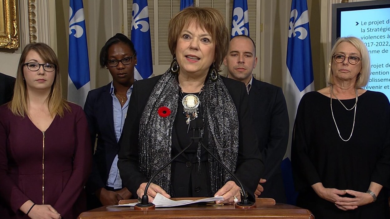 La ministre de l'Enseignement supérieur et de la Condition féminine, Hélène David