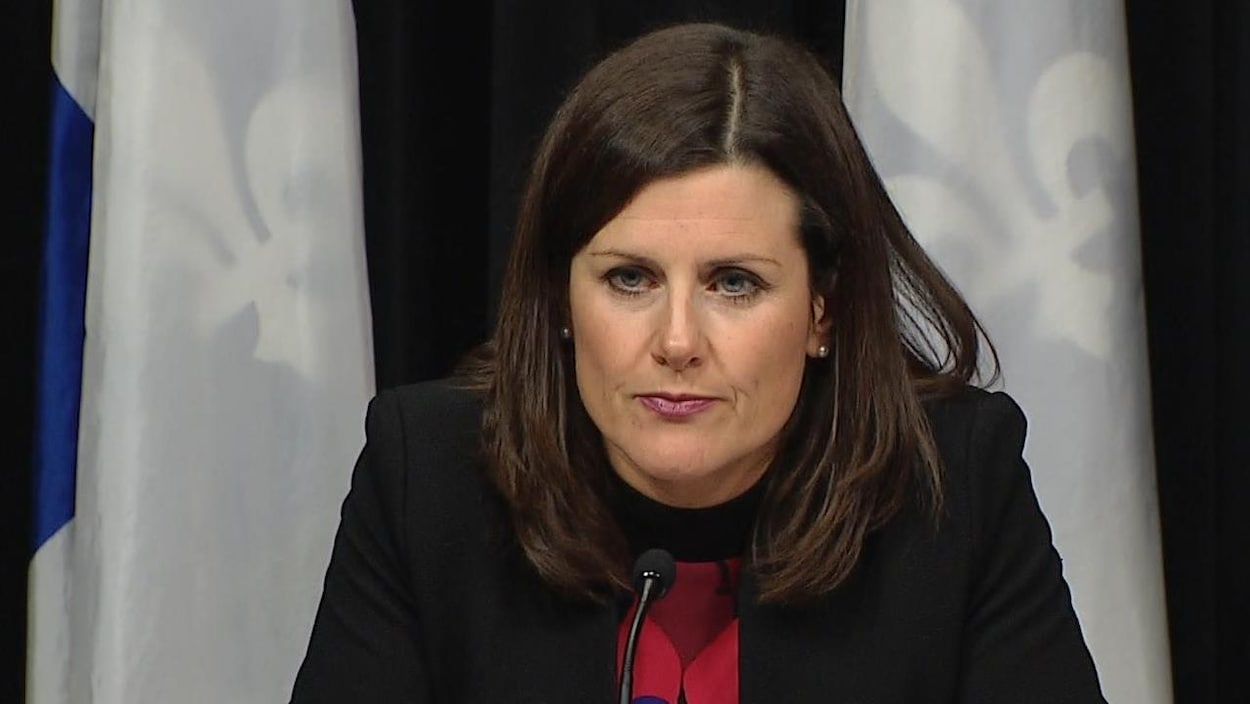 La ministre de la Justice du Québec, Stéphanie Vallée La ministre de la Justice du Québec, Stéphanie Vallée