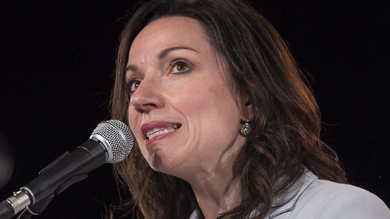 La nouvelle chef du Bloc québécois Martine Ouellet La nouvelle chef du Bloc québécois Martine Ouellet